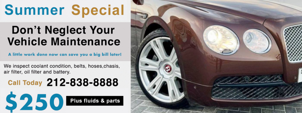 Best independent Bentley automotive shop in NYC. We do everything the Bentley dealer can do and more. Expert Bentley, scheduled service, maintenance and repair in NYC, Manhattan. Bentley scheduled service near me in NYC.