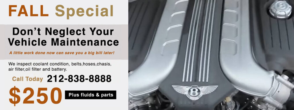 The best independent Bentley collision repair, expert auto-body & paint shop in NYC, Manhattan. Let us help you fix your Bentley so it looks and runs like new again. We do everything the Bentley dealer can do and more.