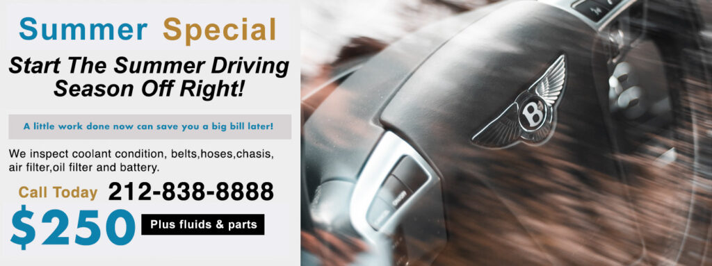 Bentley Repair NYC is a proud member of the Manhattan Auto Repair Service group. We are one of the most respected luxury auto service centers in NYC. We are the #1 dealer alternative for Bentley scheduled service, maintenance and repairs in NYC.
